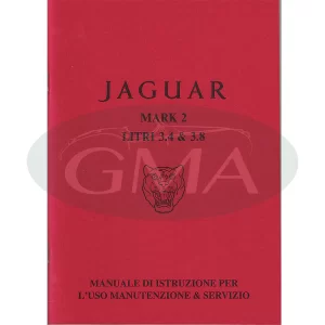 manuale uso e manutenzione jaguar mk2