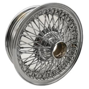 ruota a raggi cromata Jaguar MK2