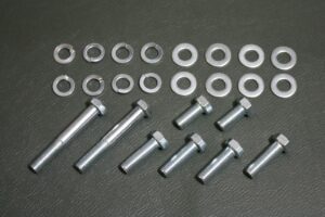 Kit bulloni montaggio paraurti anteriore Jaguar E-type serie 2